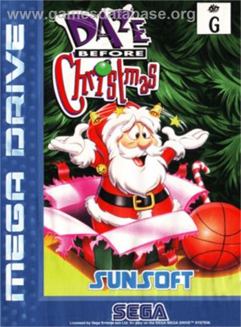 Cover Daze Before Christmas, The for Genesis - Mega Drive